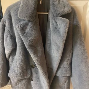 Free People faux fur jacket